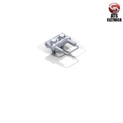 Conector estribo de parafuso - alumnio